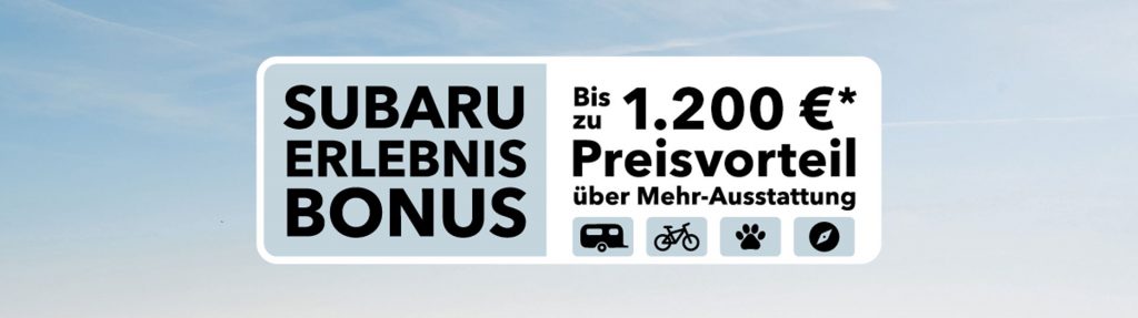 Subaru Erlebnis-Bonus Autohaus Kuhn